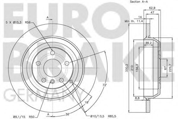 Disc frana 2