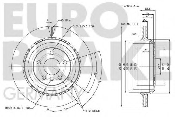Disc frana 2
