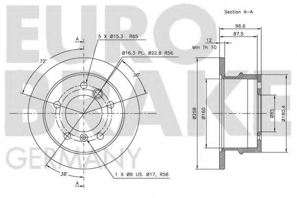 Disc frana 3
