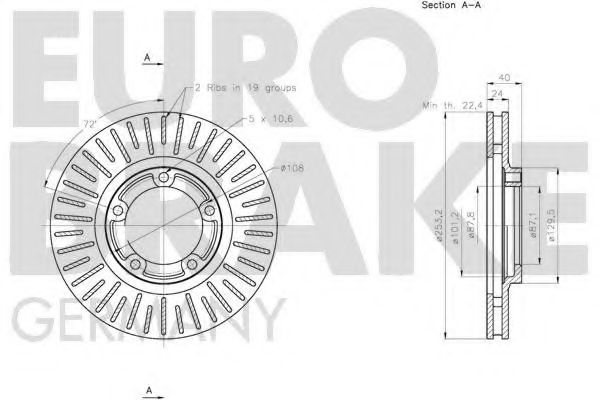 Disc frana 2