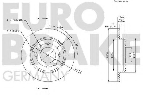 Disc frana 3