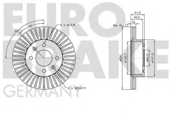 Disc frana 3