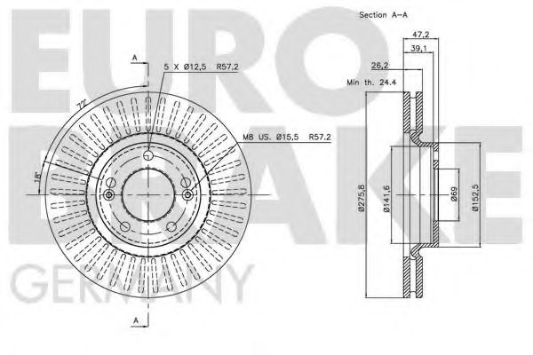 Disc frana 3