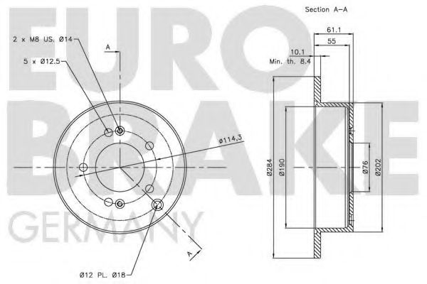 Disc frana 3