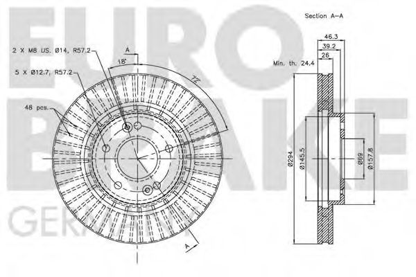 Disc frana 3