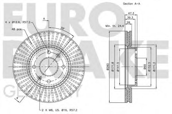 Disc frana 3