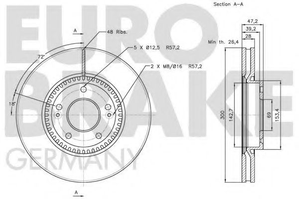 Disc frana 3