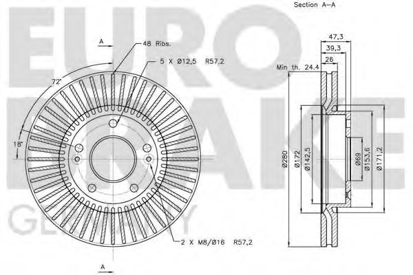 Disc frana 3