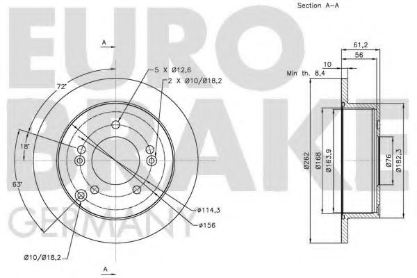 Disc frana 3
