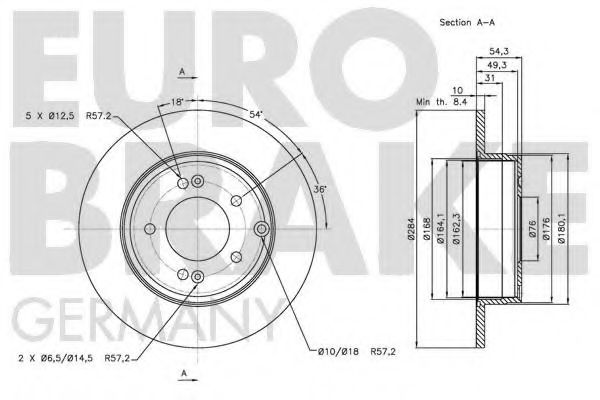 Disc frana 3
