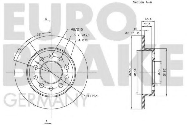 Disc frana 3