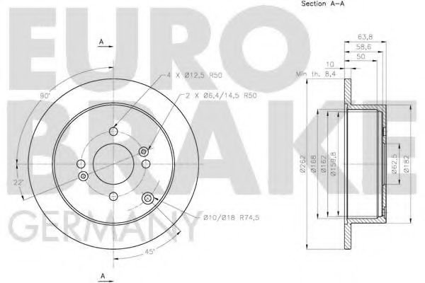 Disc frana 3