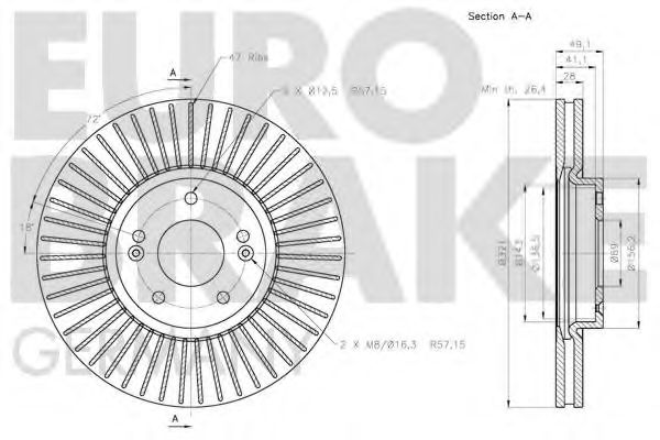 Disc frana 3