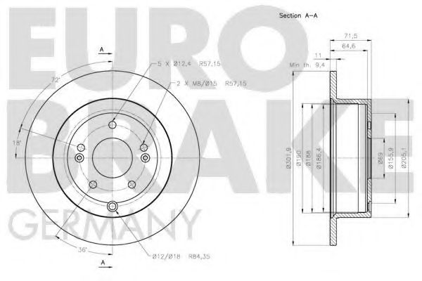Disc frana 3