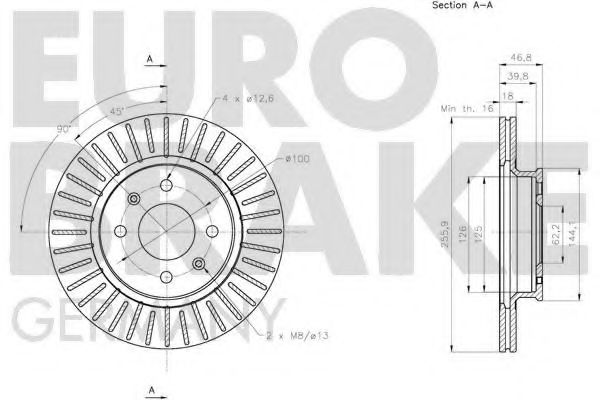 Disc frana 3