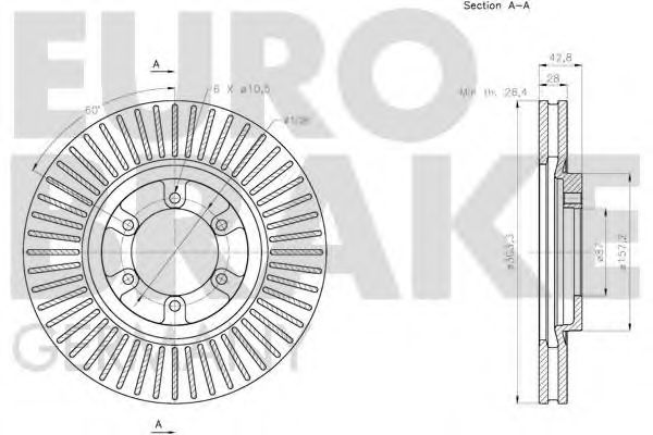 Disc frana 3