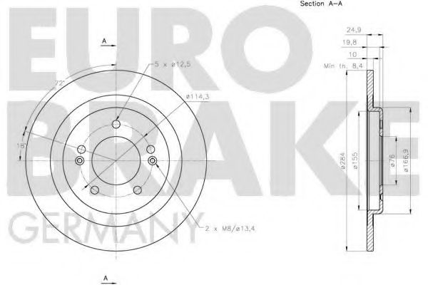 Disc frana 3