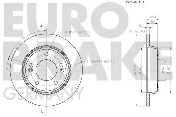 Disc frana 3