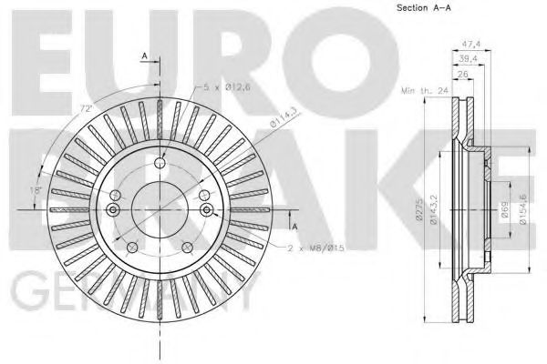 Disc frana 3