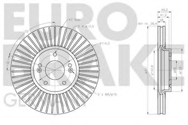 Disc frana 3