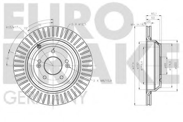 Disc frana 3