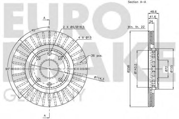 Disc frana 2