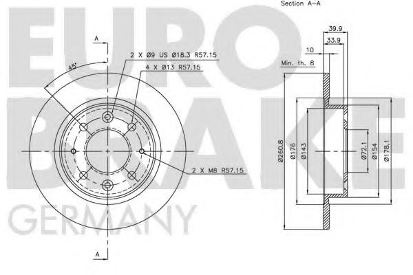 Disc frana 3
