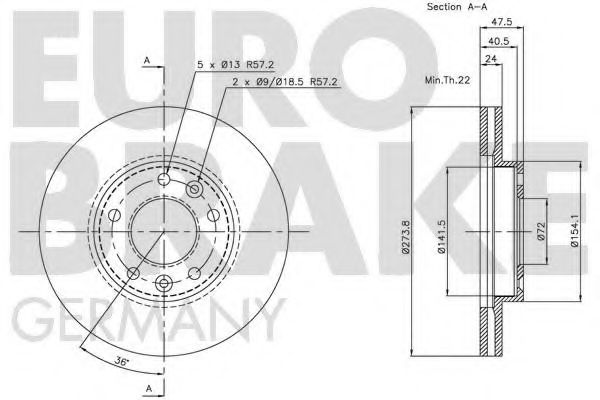 Disc frana 2