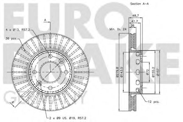 Disc frana 3