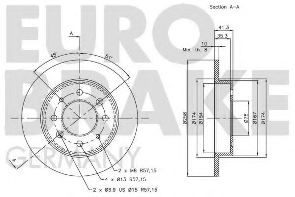 Disc frana 3