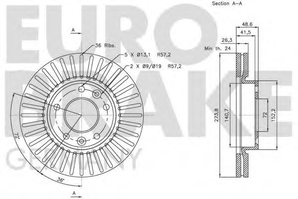 Disc frana 3