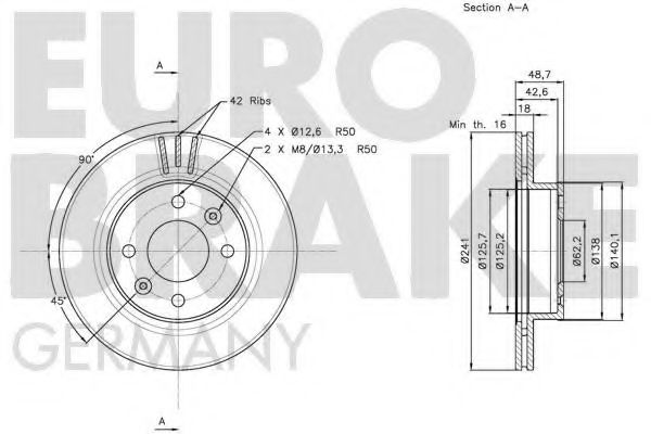 Disc frana 3