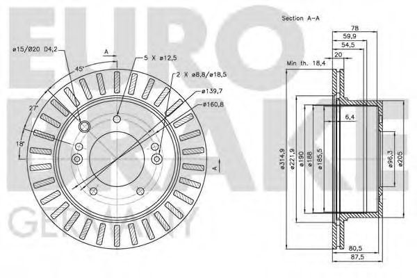 Disc frana 3