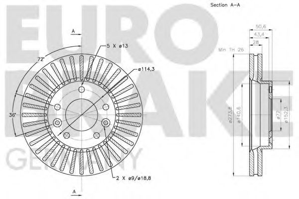 Disc frana 3