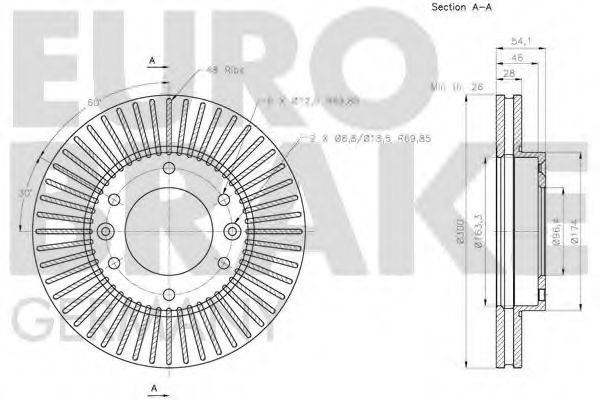 Disc frana 3