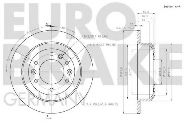 Disc frana 3
