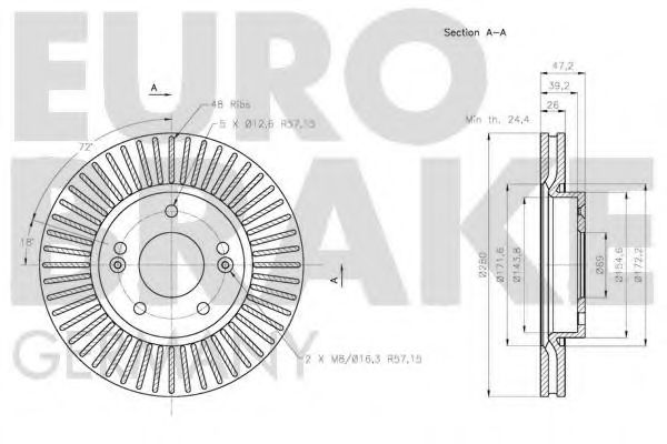 Disc frana 3