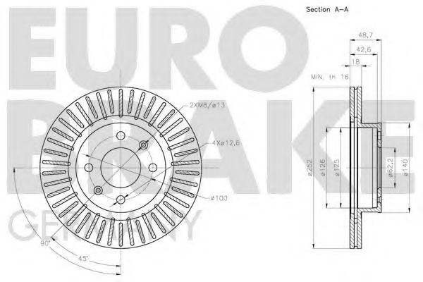 Disc frana 3
