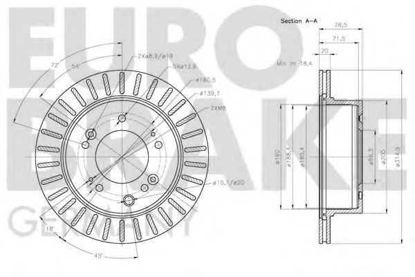 Disc frana 3