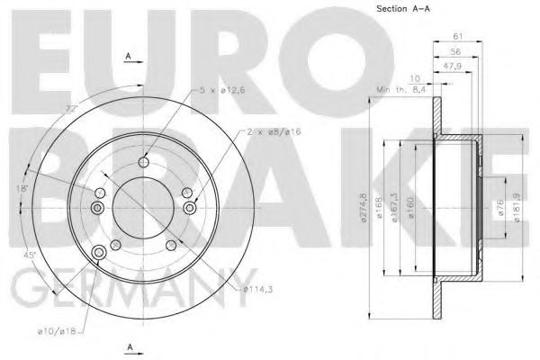 Disc frana 3
