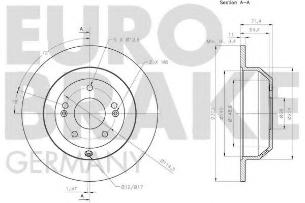 Disc frana 3