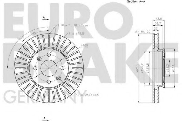 Disc frana 3