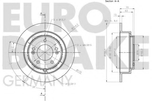 Disc frana 3