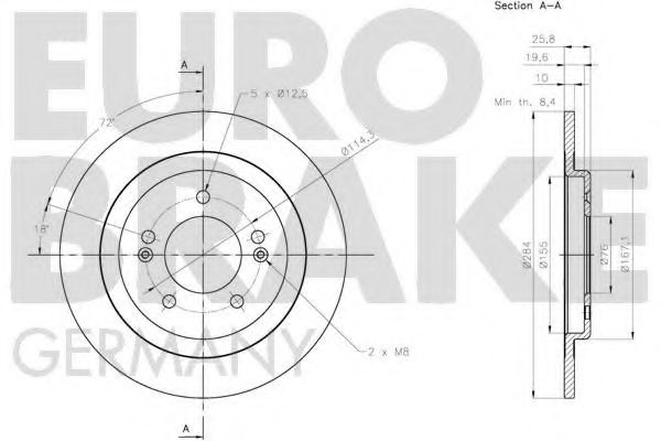 Disc frana 3