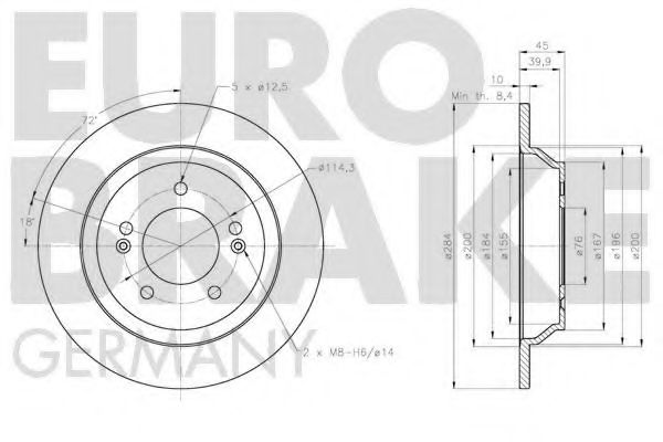 Disc frana 3