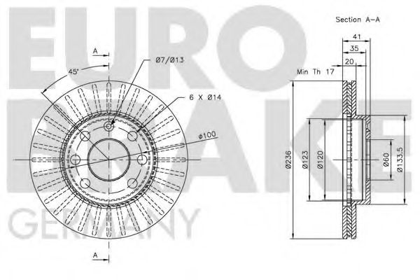 Disc frana 3