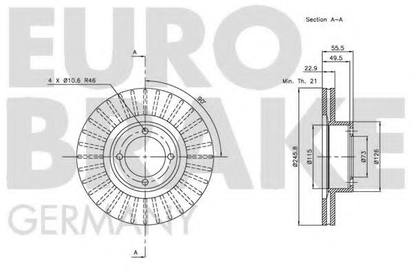 Disc frana 2