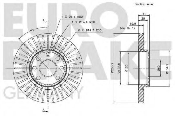 Disc frana 3