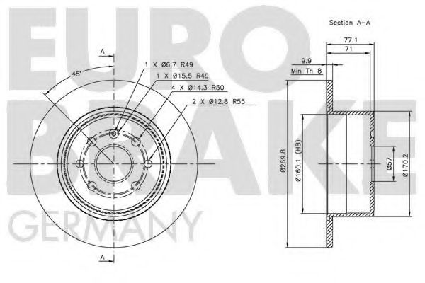 Disc frana 2