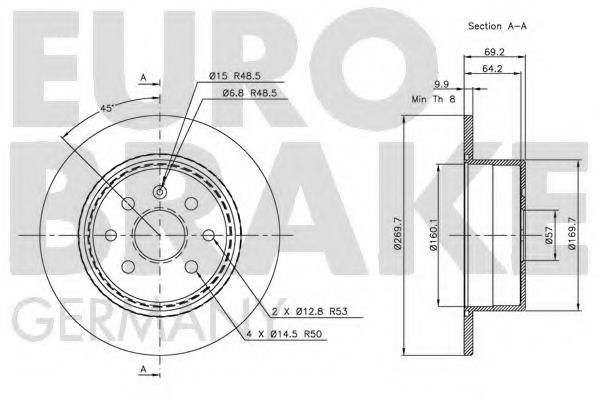 Disc frana 3
